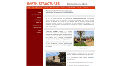 Desktop Screenshot of earthstructures.co.uk